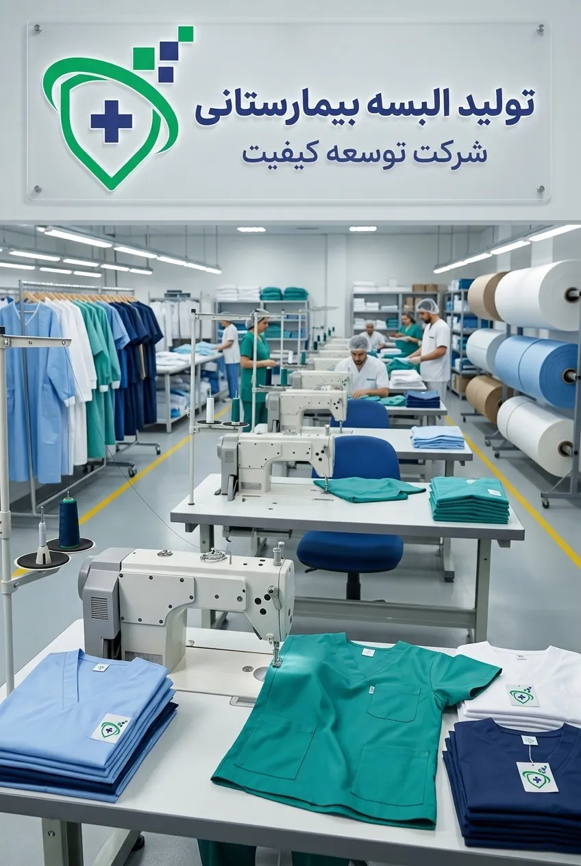 راهنمای جامع تولید البسه بیمارستانی